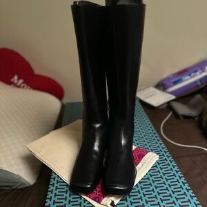 Tory Burch Square Toe Boot